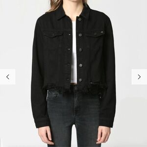 Hidden Fitted Jean Jacket